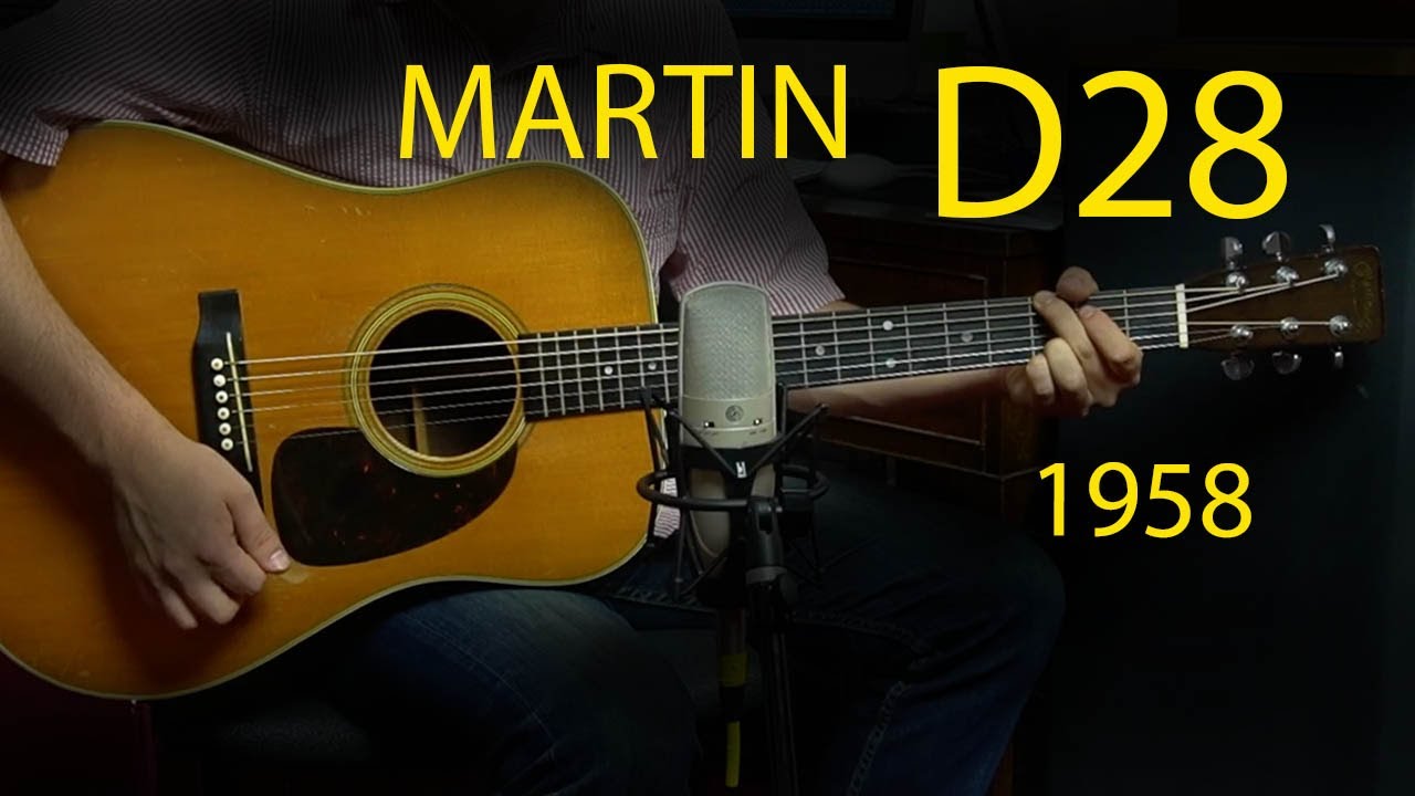 1958 Martin D-28 : Vintage Tones from Nazareth PA