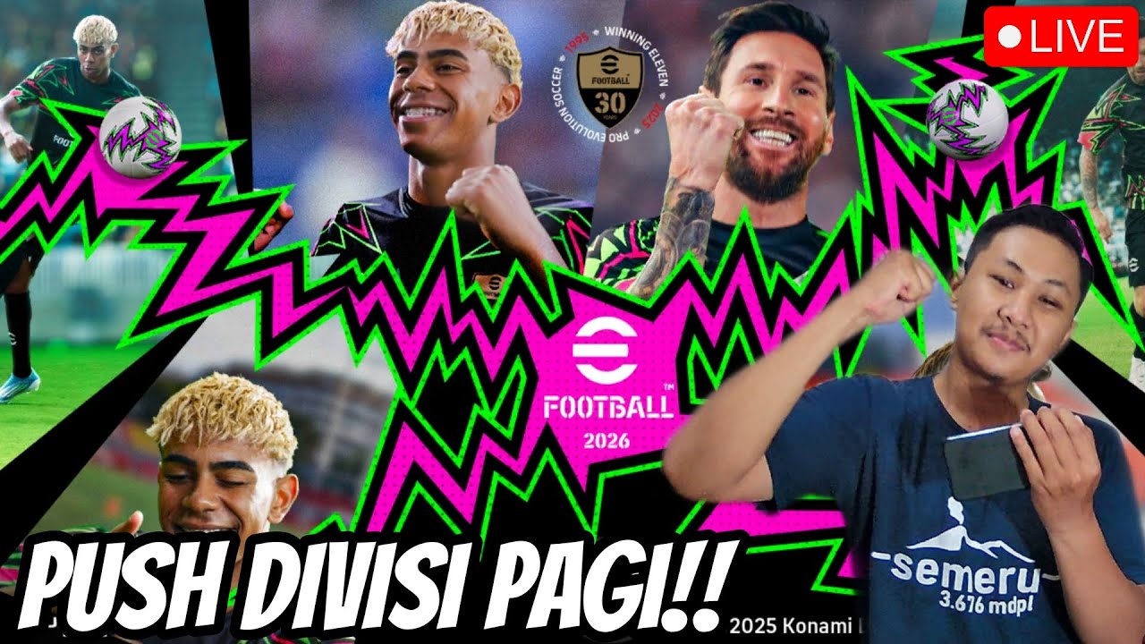(LIVE) PUSH PAGI SAMBIL JAGA RENTAL PS!! EFOOTBALL 2026
