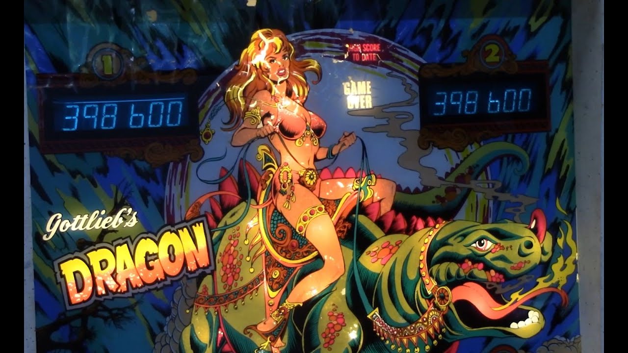 1978 Gottlieb DRAGON pinball machine