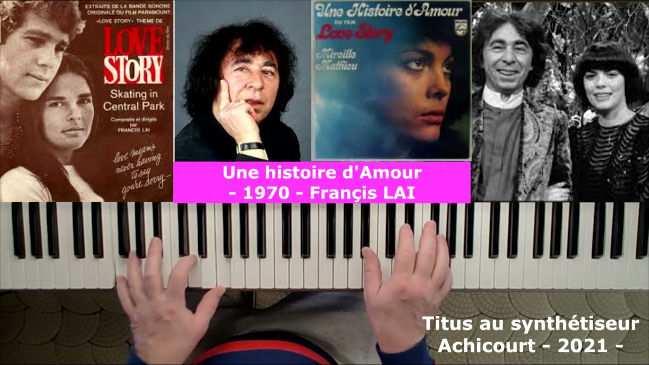 Une histoire d'amour de Françis LAI 1970 pour le film : Love Story