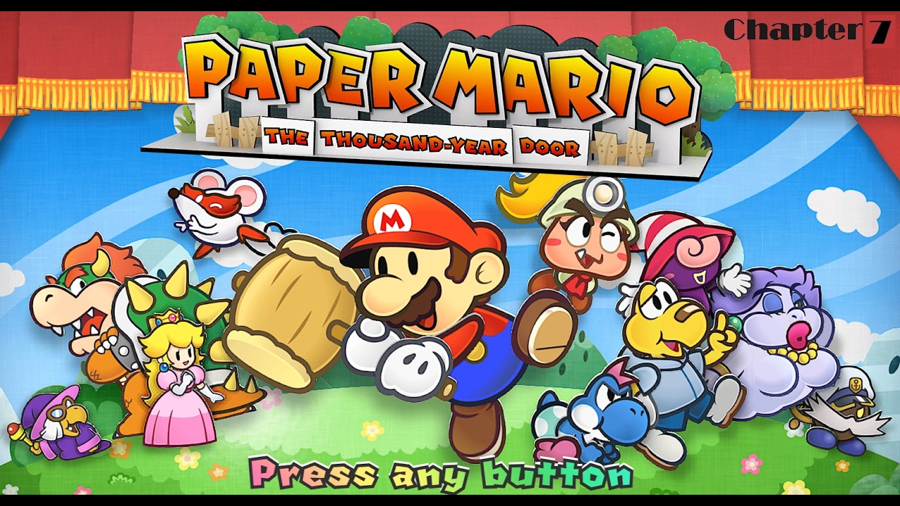 Playing Paper Mario: Thousand Year Door w/ Mooniland (Chapter 7)