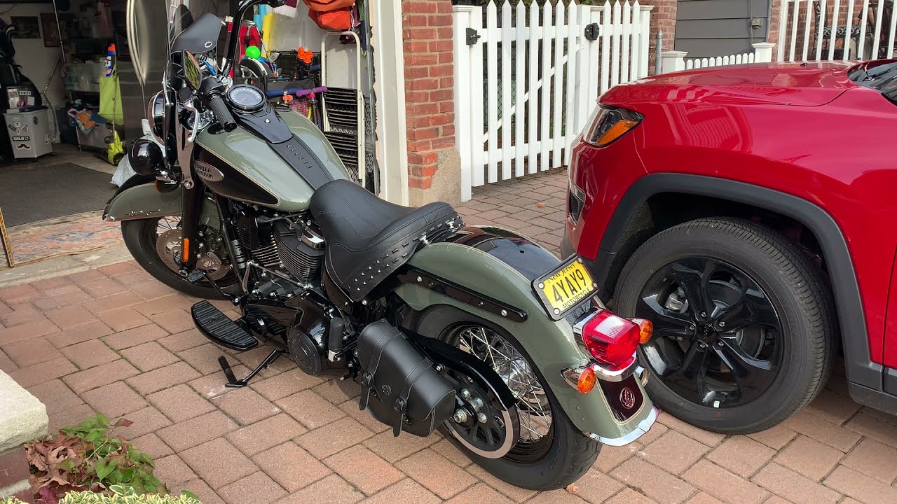 2021 Heritage Softail - Deadwood Green MODS Part II