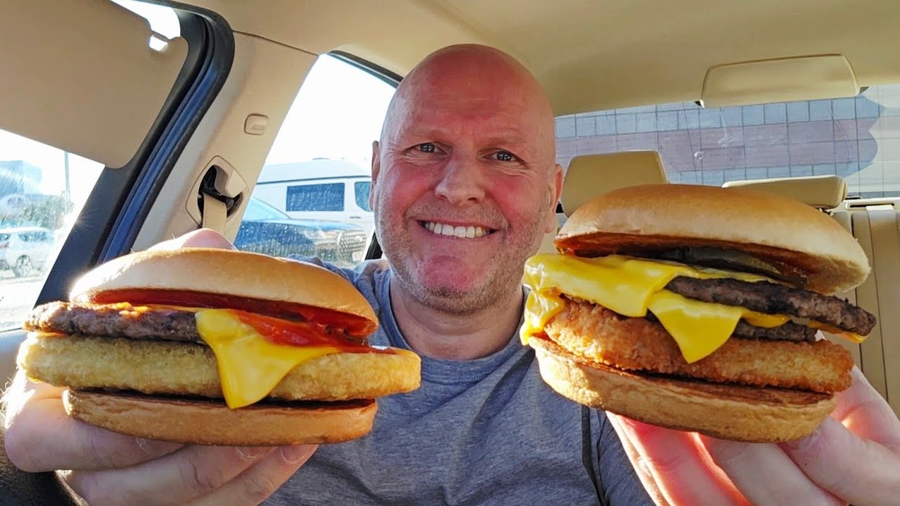 Surf N Turf & Chicken Cheeseburger Review NEW at McDonald's