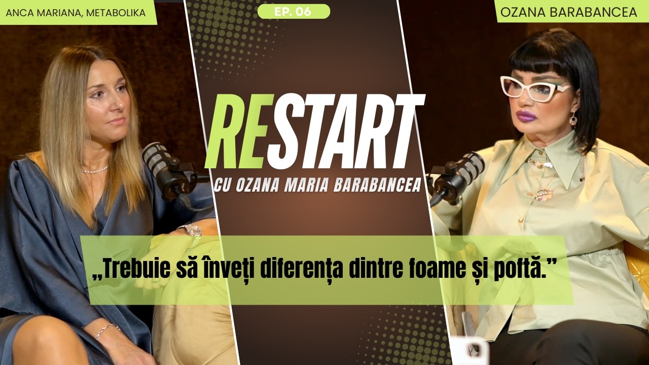 De la mâncat compulsiv la control: Cum slăbești sănătos? Anca Mariana, Metabolika|Restart #6