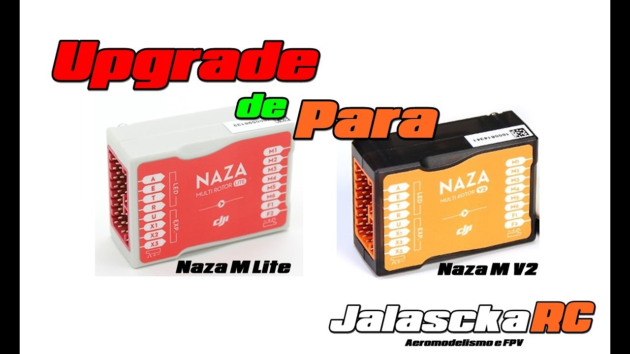 Upgrade Naza M Lite para Naza M V2