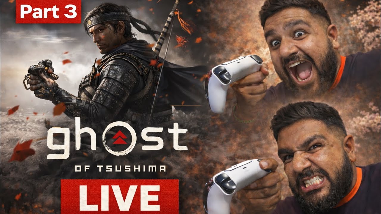 🔴 Ghost of Tsushima LIVE | Part 3 | Samurai Journey Continues ⚔️