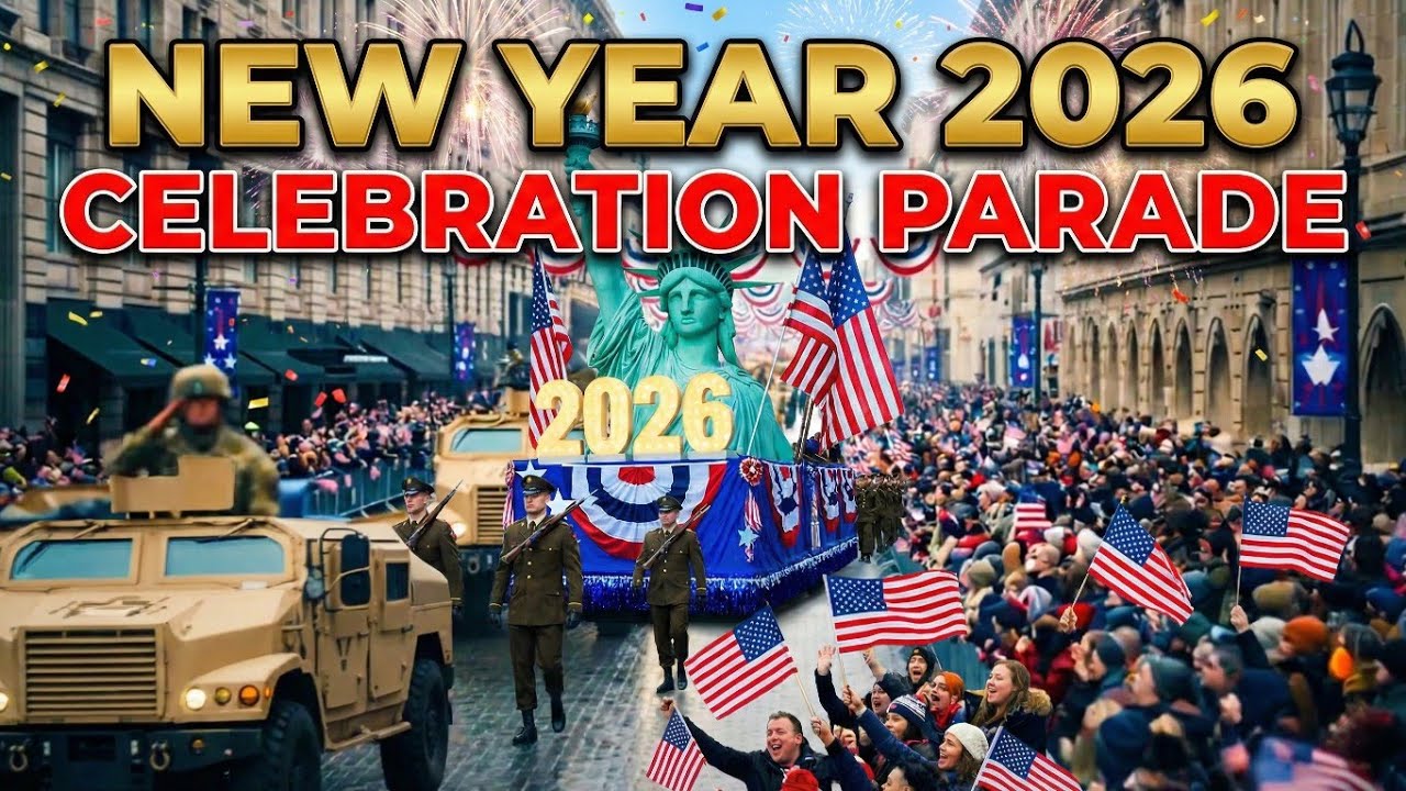 NEW YORK NEW YEAR PARADE 2026Most Spectacular Street Celebration in the USA | FULL Parade 4K HDR