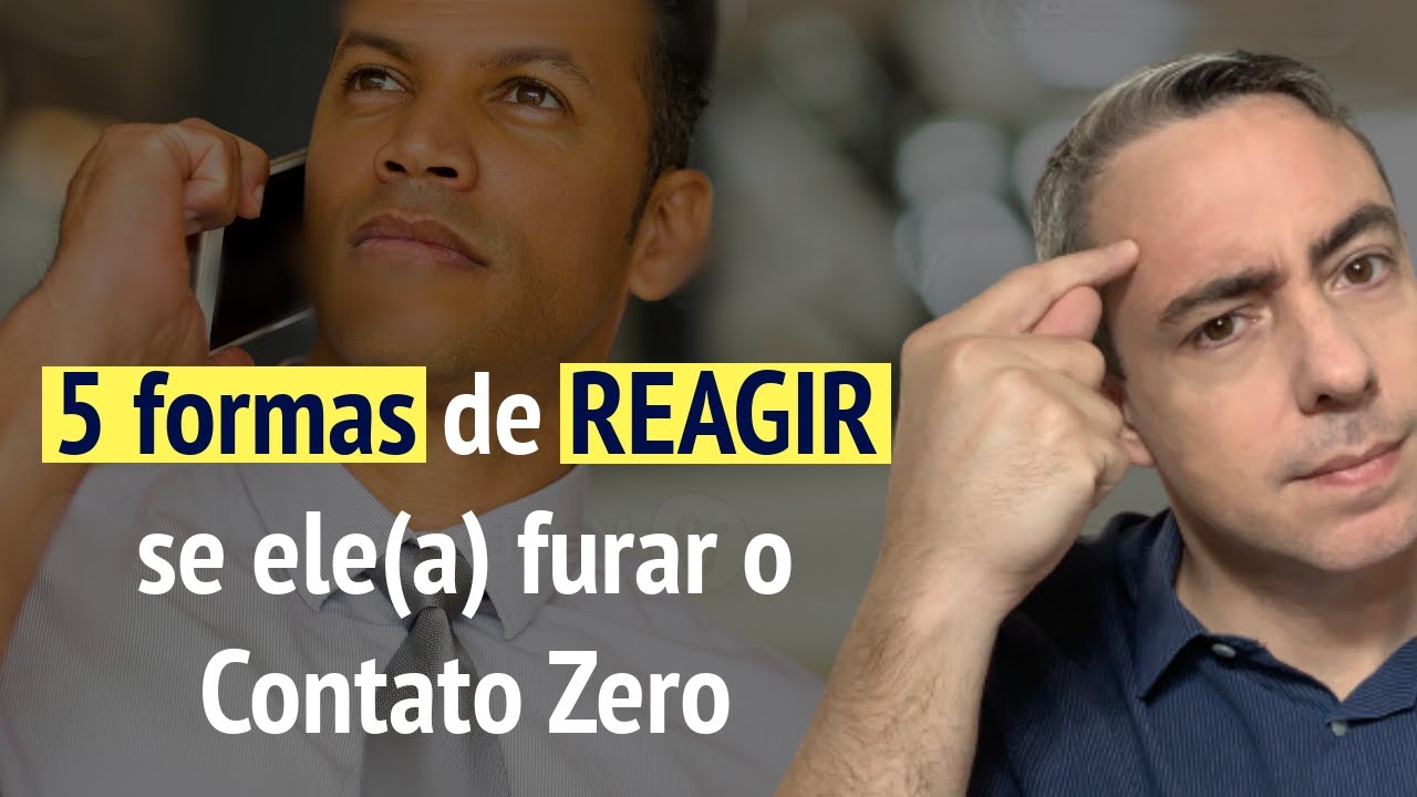 Saiba o que fazer caso oa ex cônjuge entre em contato com você durante o contato zero