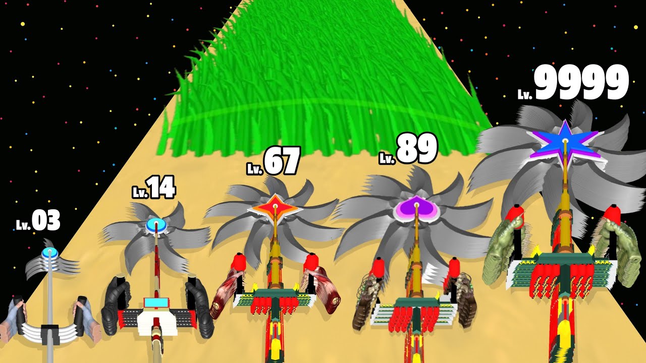 DiscSaw Runner 3D - Level Up Saw Max Level Gameplay (New Update) Freeplay