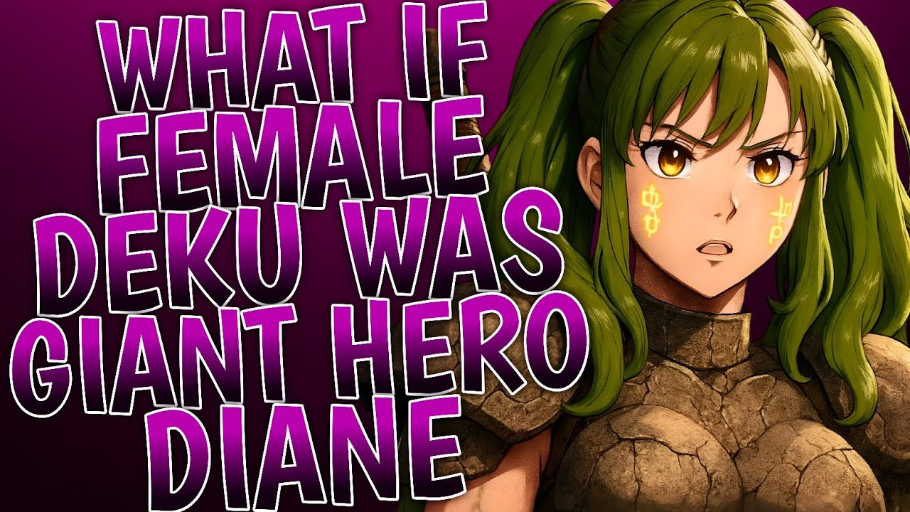 What If Female Deku Was Giant Hero Diane From Seven Deadly Sins ?