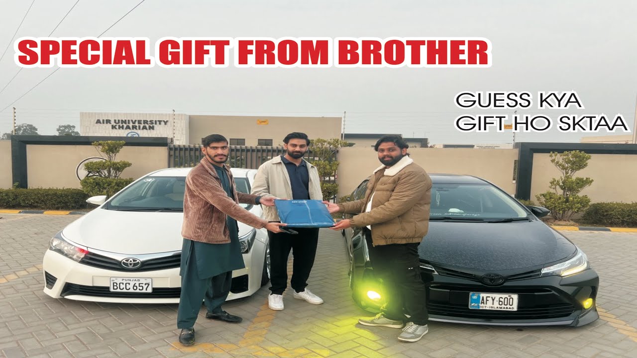 SPECIAL GIFT FROM BROTHER   Guyz GUESS KYA GIFT HO SKTA ✨ROLLING SHORT AND FULL ENJOY ✨🤍
