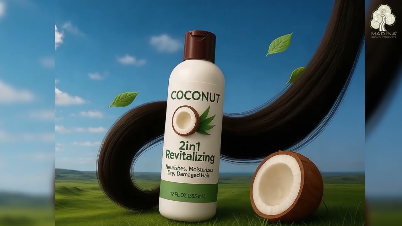 Coconut 2in1 Revitalizing Shampoo plus Conditioner | Madina Store | Amazon