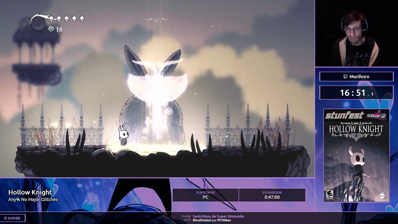 @Stunfest 2019 - TSPL - Hollow Knight Any% by Murihoro