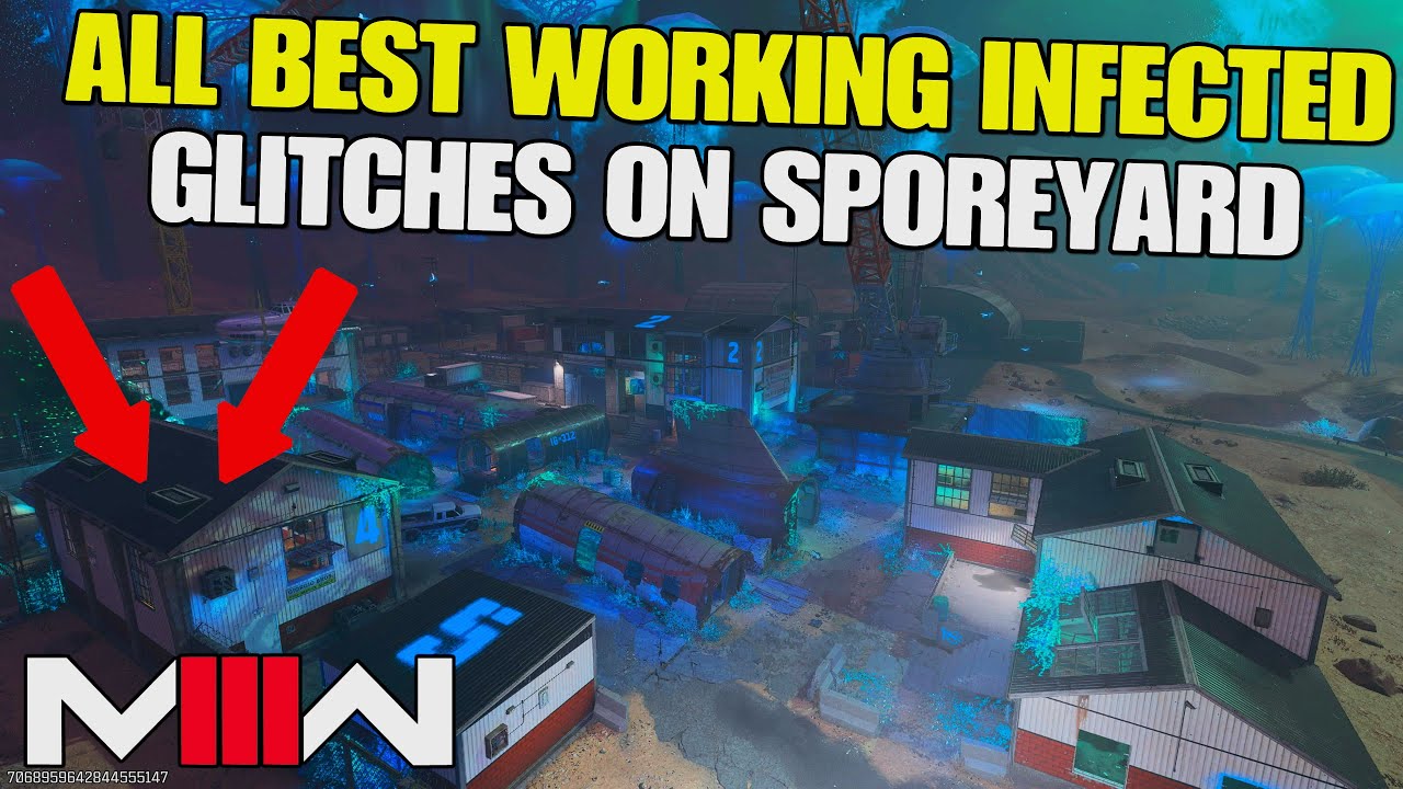 Глитчи в Modern Warfare 3: все лучшие рабочие глитчи в режиме &laquo;Заражение&raquo; на карте SPOREYARD, поз...