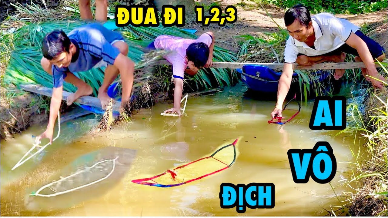 Đua Ghe Ngo Tự Chế Bằng Điên Điển Tranh Giải Vô Địch |ATK