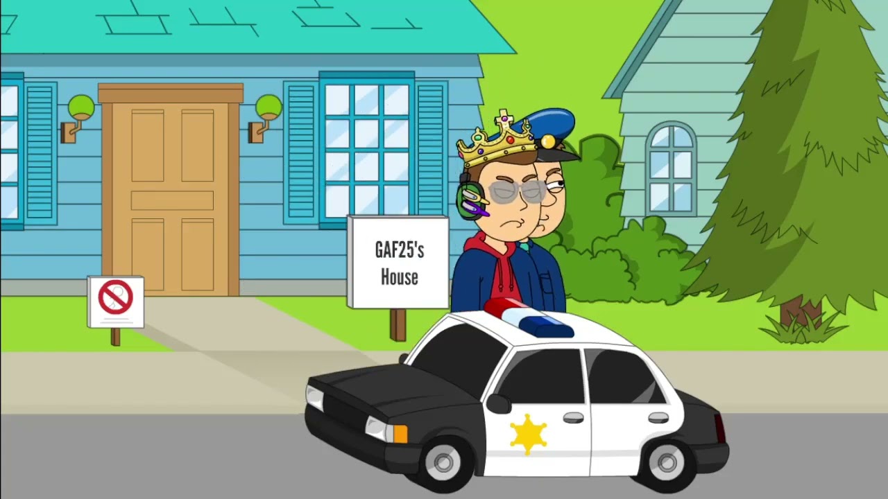 Childish Dad gets me arrested/grounded