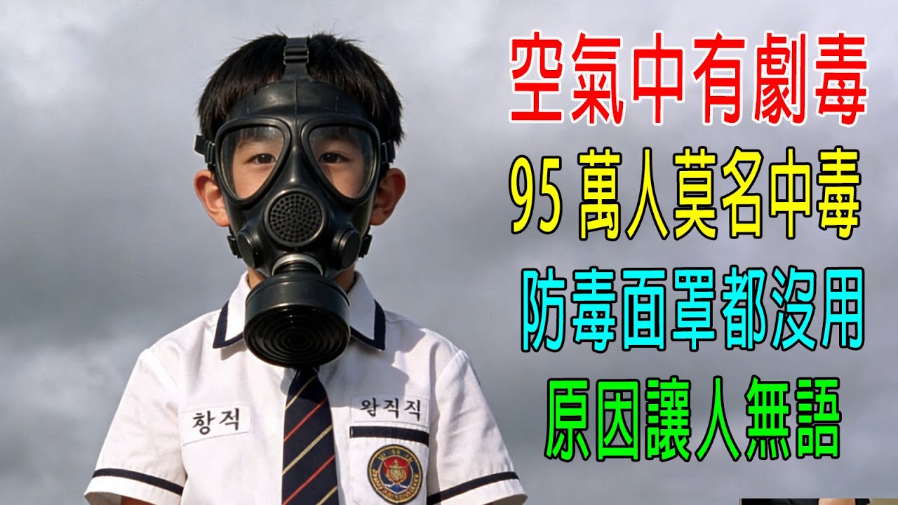 空氣中有劇毒，95萬人莫名中毒，防毒面具都沒用，原因讓人無語！