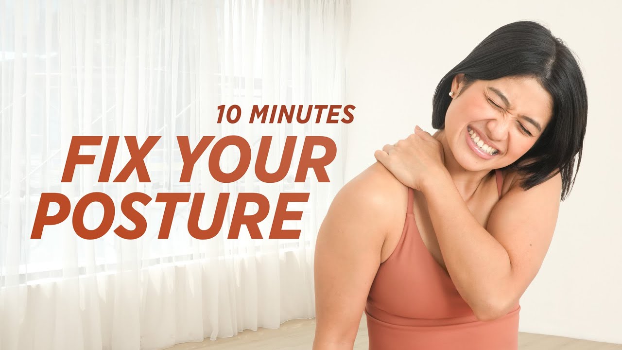 Fix Your Posture With This 10 Minute Stretch | Neck Hump & Posture Workout