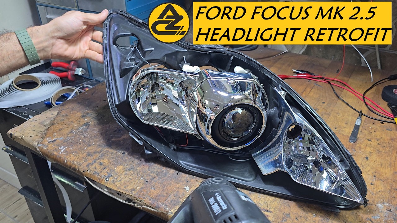 Ford Focus MK 2.5 Модернизация фар
