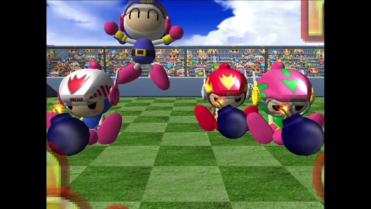 Bomberman Hardball - (PCSX2) - (Star Battle) - (Multiplayer)