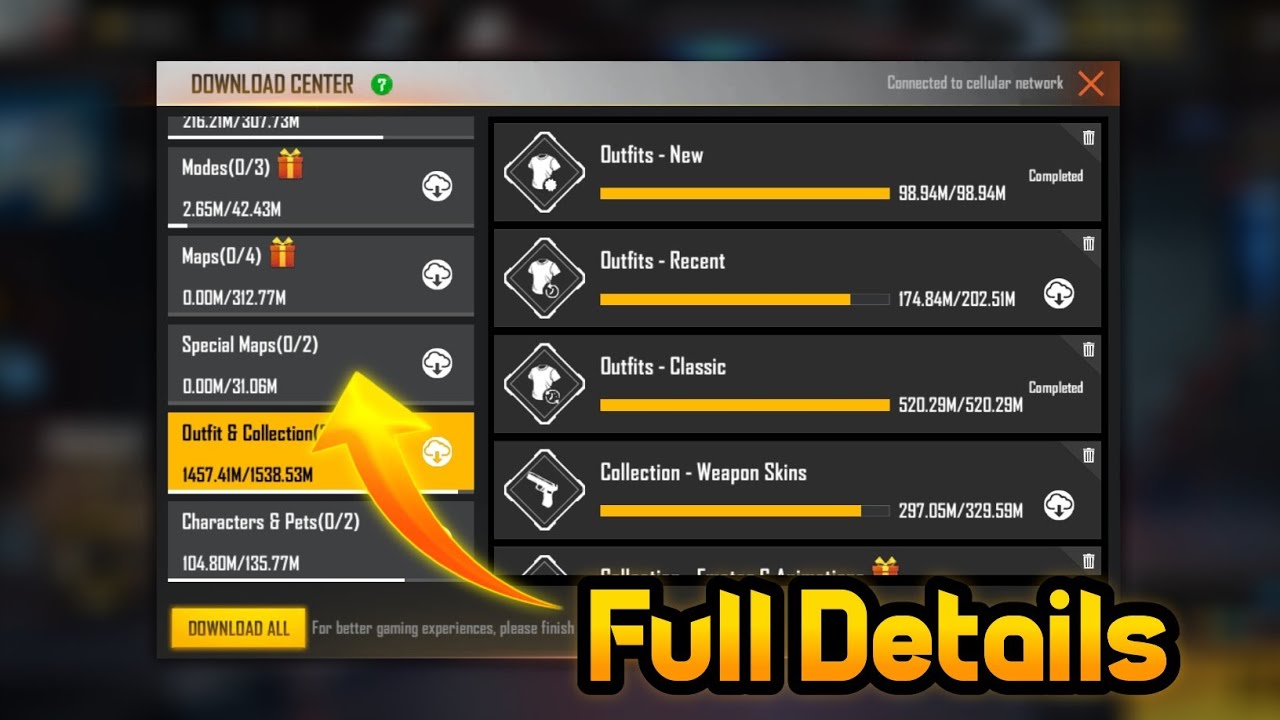 New Expansion Pack Full Details || After Ob34 Update Dress Pack Full Details In Free Fire Max