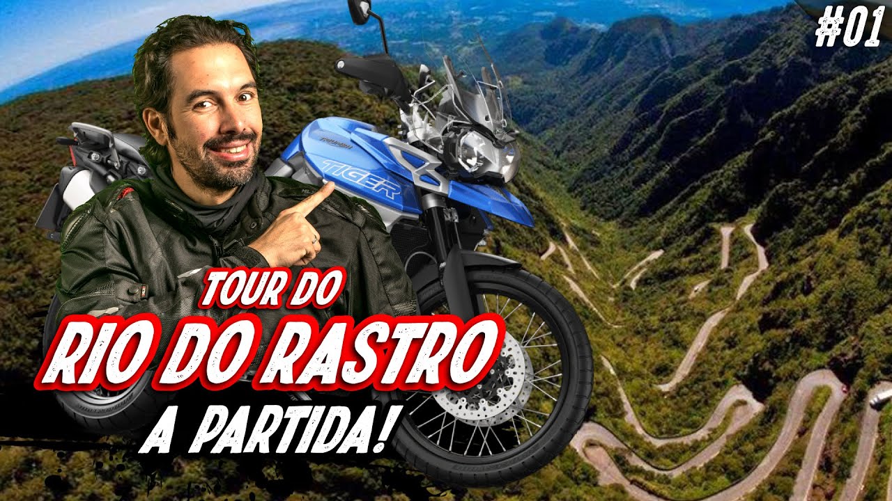 ✊ VIAGEM DE MOTO - SERRA DO RIO DO RASTRO #01 - A Partida