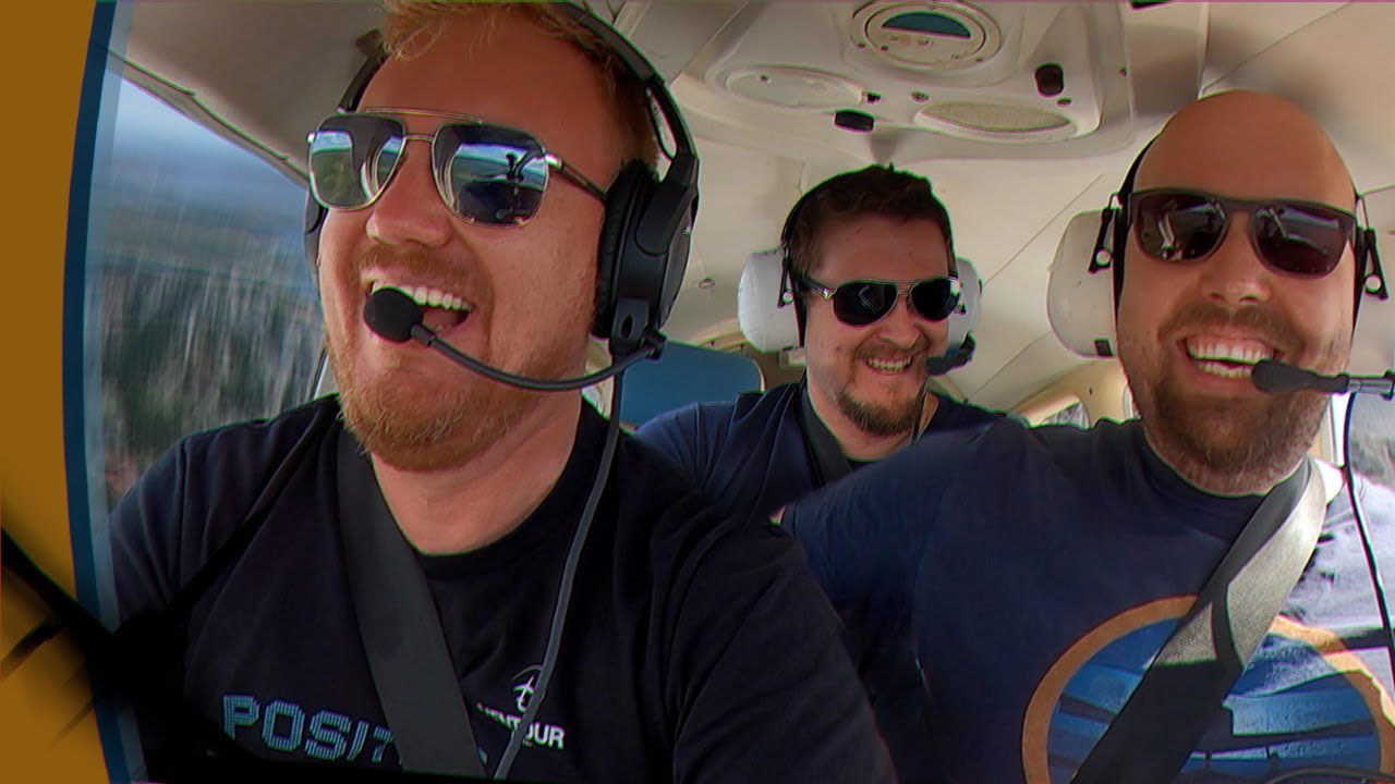 MENTOUR PILOT flies our airplane!!