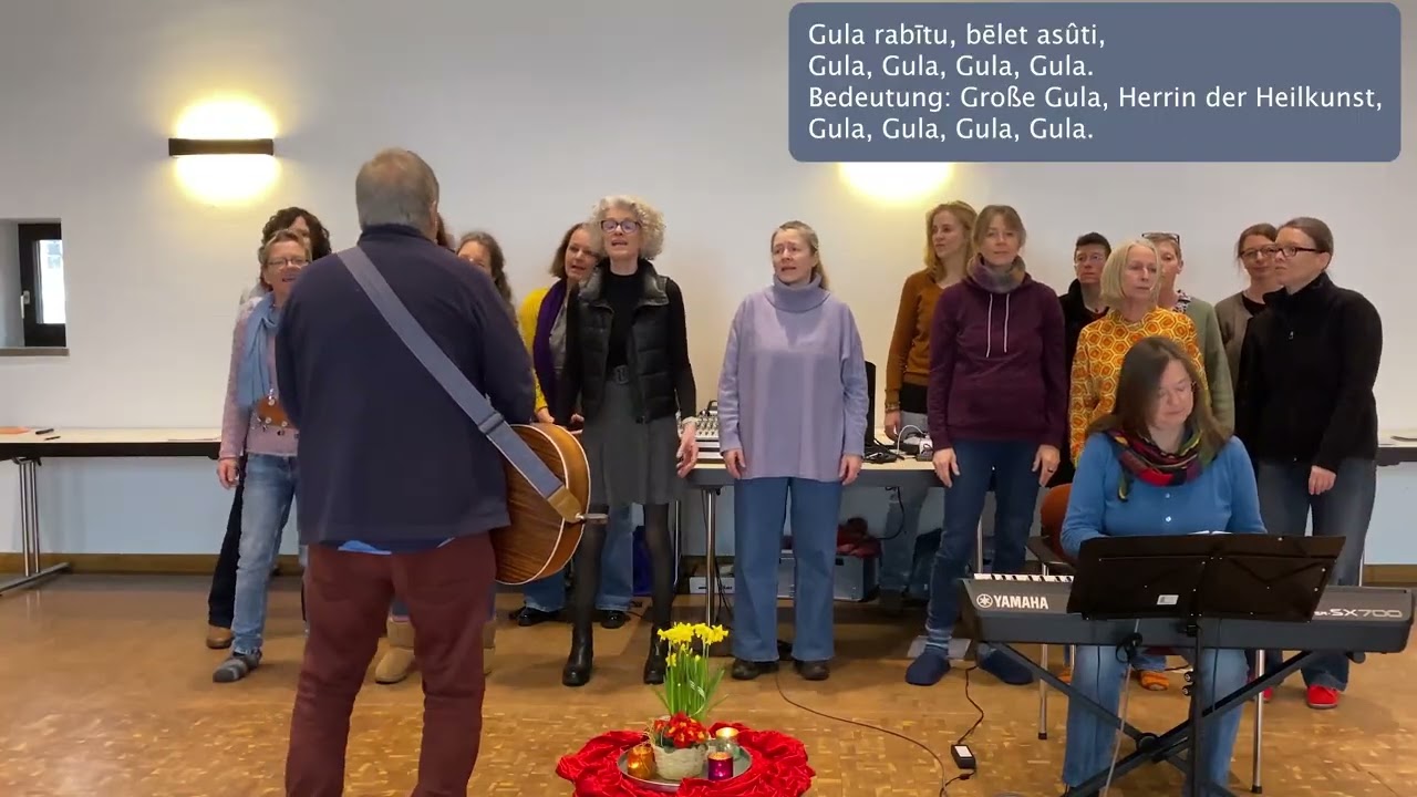 Gula - babylonische Göttin der Heilung und des Lebens mit K. & W. Bossinger &  Seminargruppe