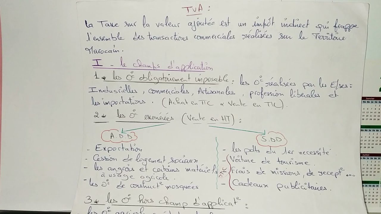 le meilleur résumé de la TVA 2020  #darija