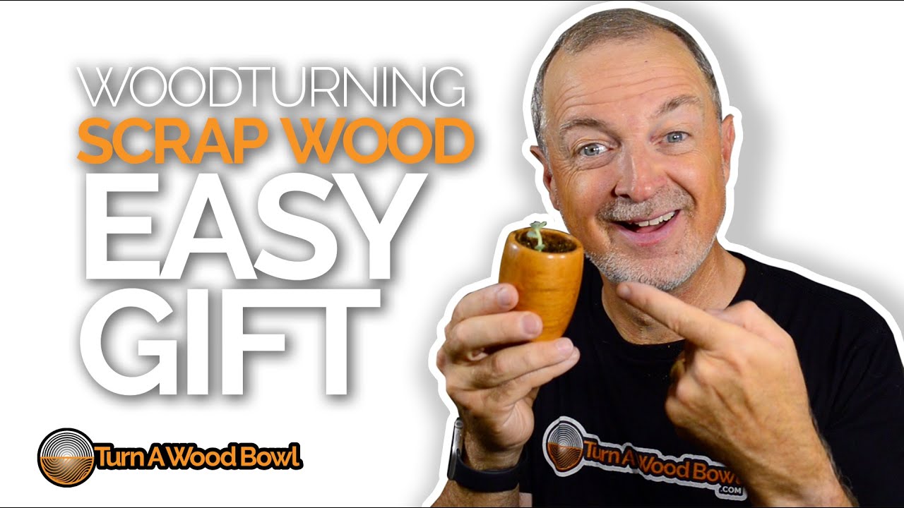 Woodturning Planter Great Gift – Video