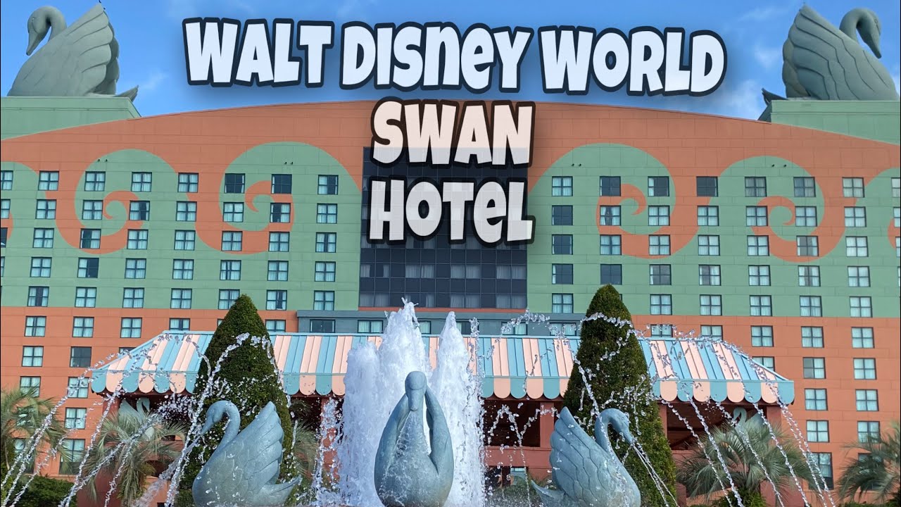 Walt Disney World Swan Hotel, Grotto Pool, Room & Hotel Tour ! ! !