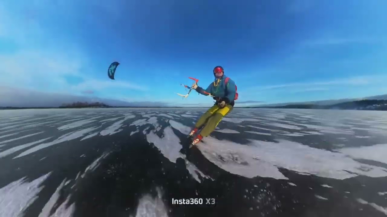 Icesailing Stockholm