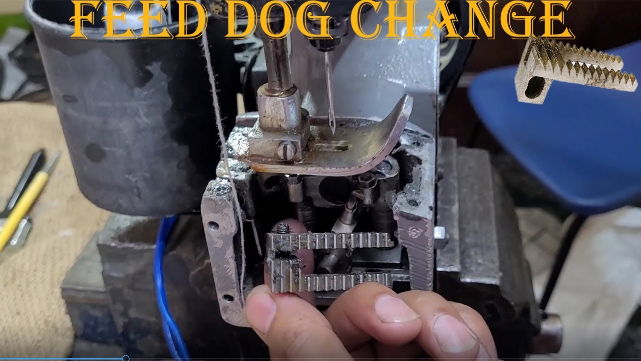 FEED DOG CHANGE BAG SEWING MACHINE