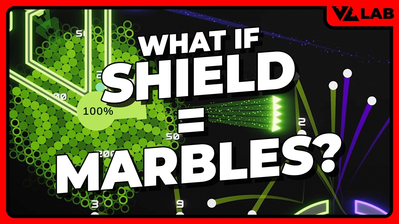 Destruction Lab 1 - What if the shield were made of marbles?