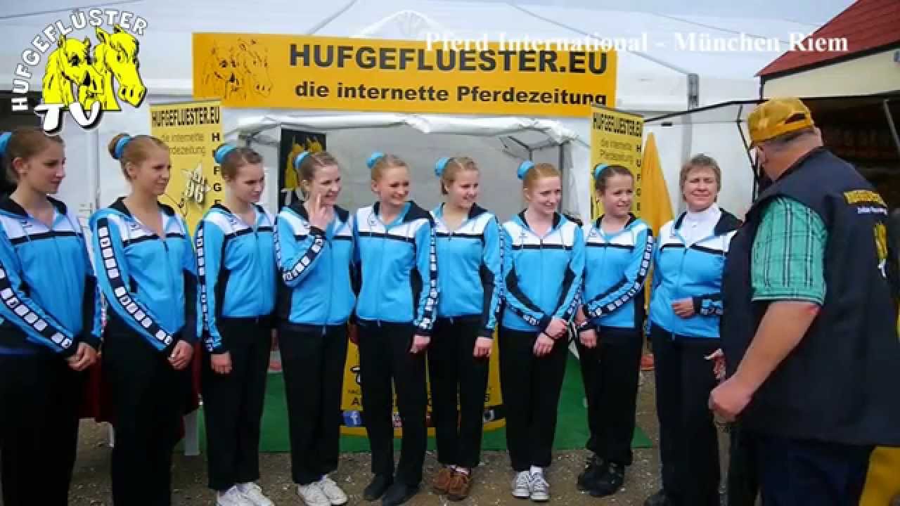 Pferd International Muenchen 2015 - Pferdefreunde Engelsberg Garching - Interview Voltigierer