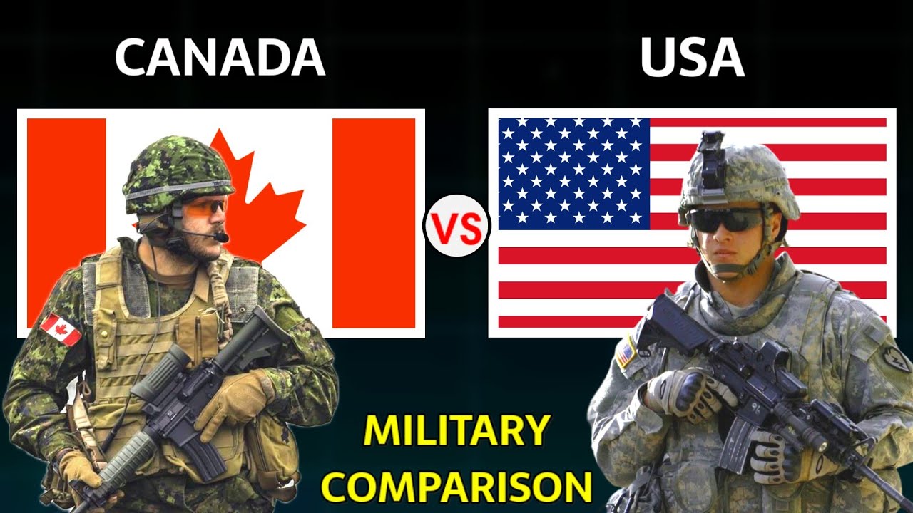 Canada vs USA Military Power Comparison 2025 | USA vs Canada Military Power 2025