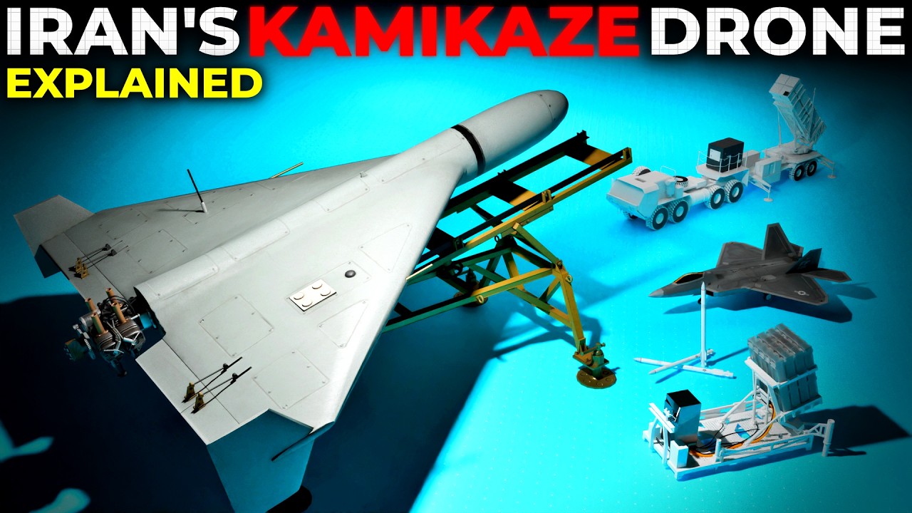 Iran&rsquo;s Kamikaze Drone | Shahed-136 Explained | Drone Warfare