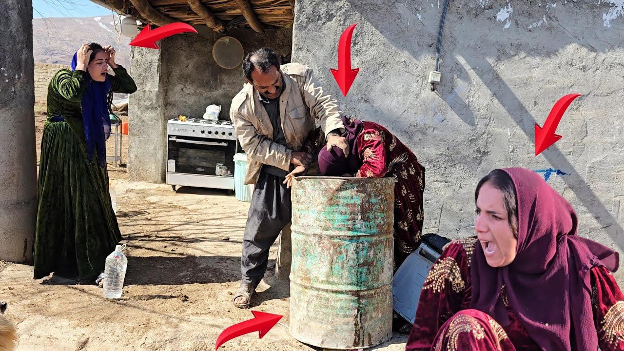 Power struggle: Shokoofa and Ali in a brutal confrontation