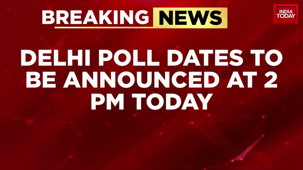 Delhi Election Dates to be Announced by EC at 2 PM, AAP Prepares Campaign Launch