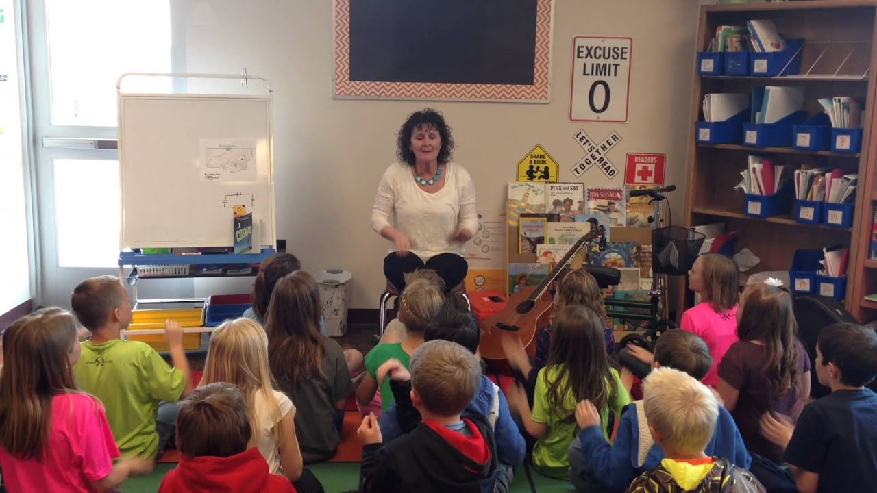 Waddley Atcha, by the Singing Grandma at Elementary School