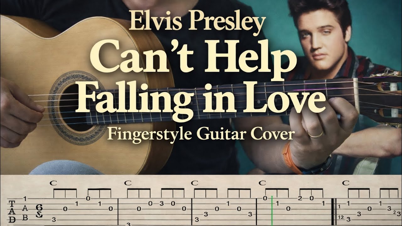 Elvis Presley - Can't Help Falling In Love Fingerstyle Guitar Cover