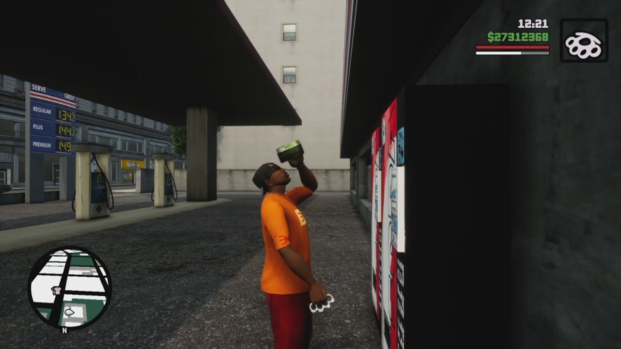 GTA San Andreas The Definitive Edition All vending machines