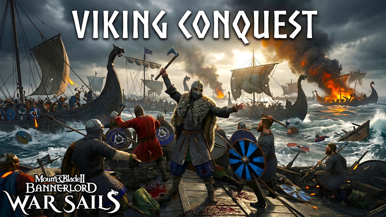 I Raid Calradia With REAL Vikings! | Bannerlord World Conquest
