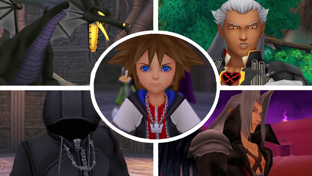 Kingdom Hearts Final Mix – All Boss Battles Compilation | Full Boss Fight Guide