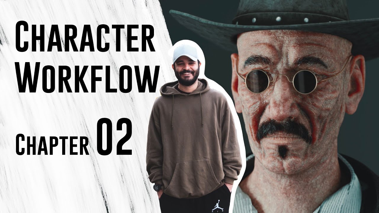 3D Character Workflow- Chapter 2- How to use XYZ maps in Substance Painter |  آموزش کاراکتر سه بعدی
