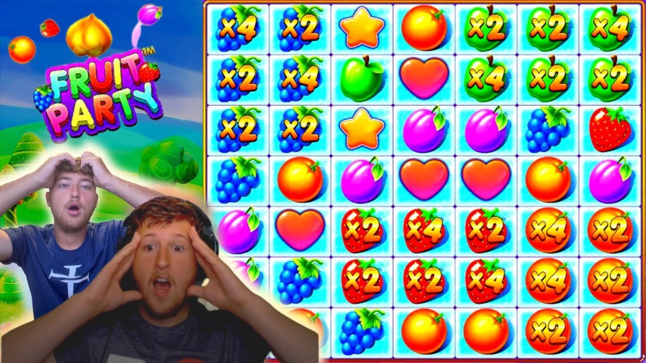 HUGE MAX MULTI HIT ON FRUIT PARTY!!! (BIG WIN)