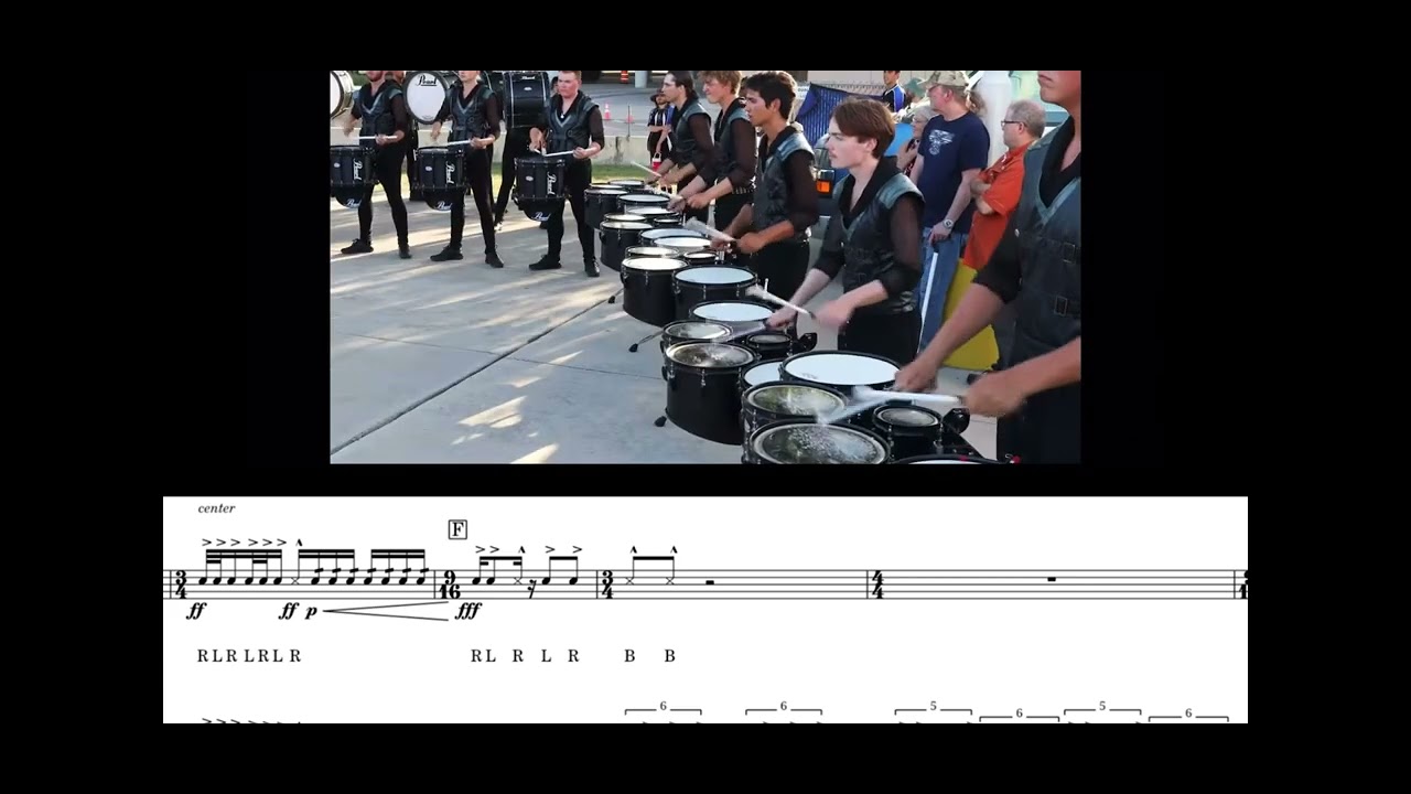 Boston Crusaders 2022 “Red Rhumba” Video + Snare Transcription
