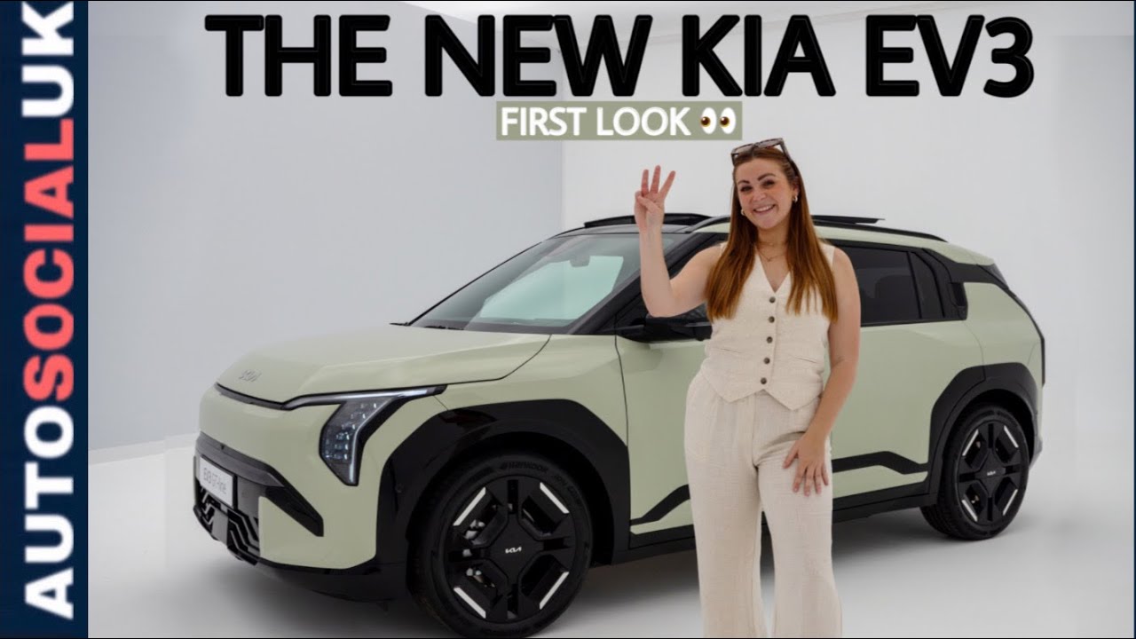 KIA — EV3: первый взгляд на новый компактный внедорожник марки.