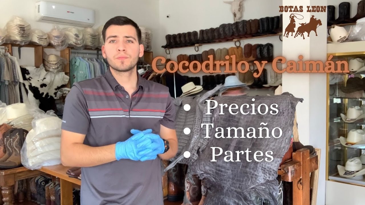 BOTAS DE COCODRILO, CAIMAN Y PIELES #botasleoncaborca