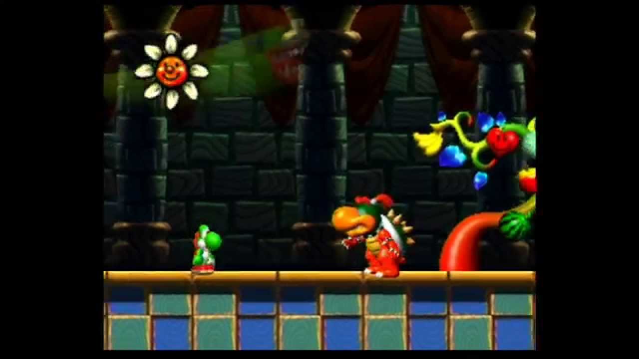 Yoshi's Story Boss 6 (Final Boss) - Baby Bowser